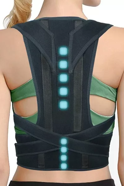Correcteur de Posture Corset Redresseur pour Femme et Homme, Préventif contre la Bosse, Corset pour Épaules, Taille et Dos