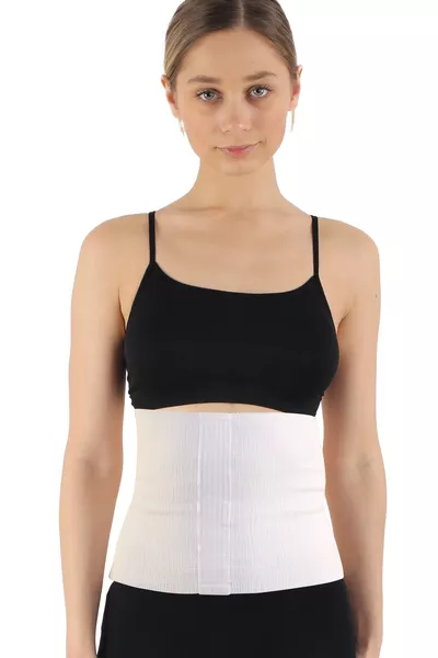 Corset en laine - Garde la chaleur - Ceinture lombaire pour douleurs au dos, arthrose, rhumatisme et hernie