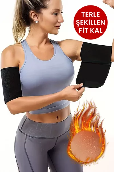 Gaine thermique pour les bras, amincissante, anti-transpiration, anti-relâchement, maintenante