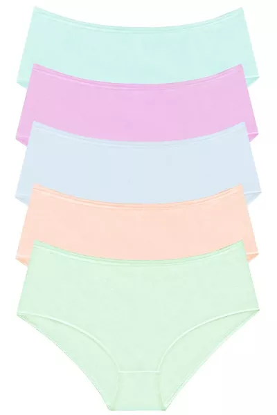  Kadın Mix 5'lı Günlük Bato Külot 