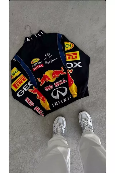 Imperméable à motifs numériques Redbull