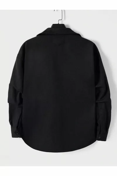 Getextureerd cachet overhemdjasje