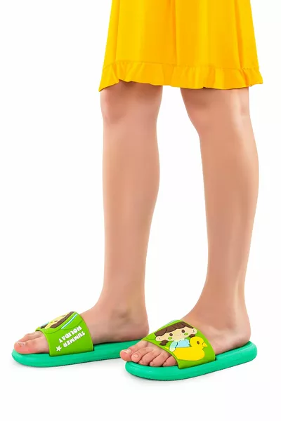 Eva Beach Бассейн Школьный детский сад для девочек Тапочки Twg 