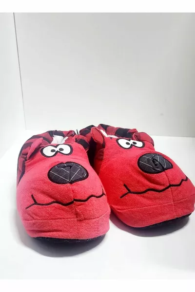 Карирана фигурка на куче унисекс зимна къща Pandufu