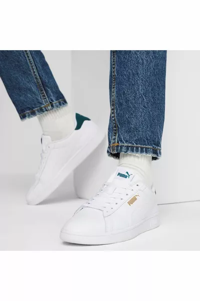 Smash 3L  Кроссовки мужские кроссовки бело-зеленые