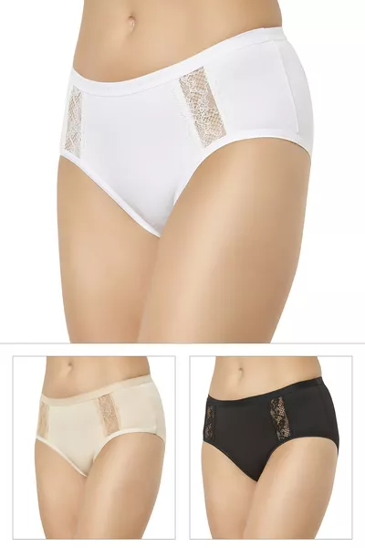 a Women's High Waist 3-Pack Boyshorts