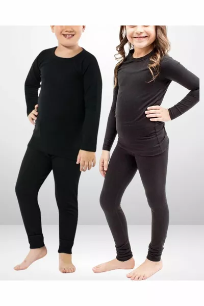 Girls' Winter Thermal Leggings That Keep Warm