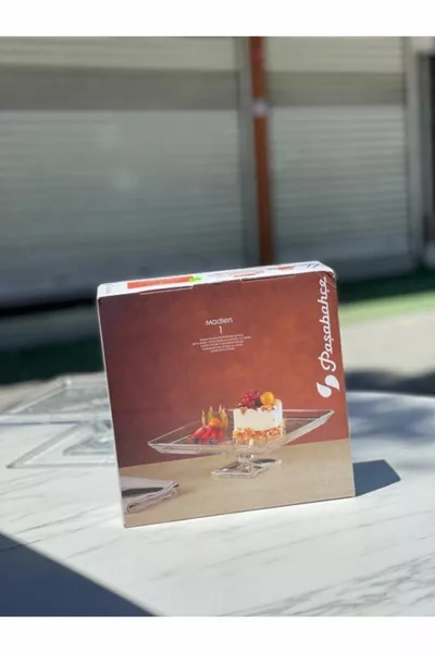 Footed Square Serving Dish