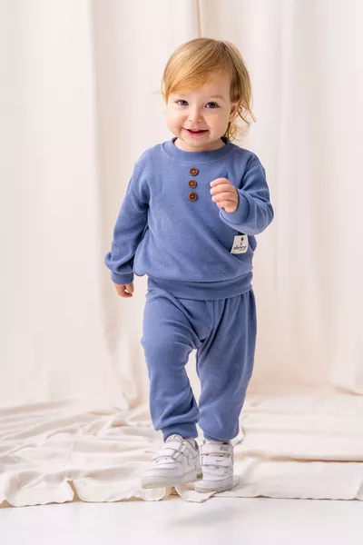 COMPLETO 2 PEZZI NEONATO MASCHIO IN LYCRA