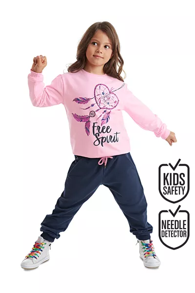 Free Spirit Girls' Winter Tracksuit Set