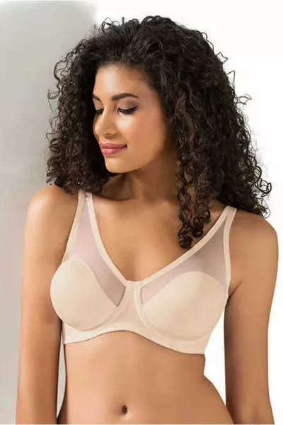 Women’s Skin Fanetta Tulle Covered Wireless B Cup Bra