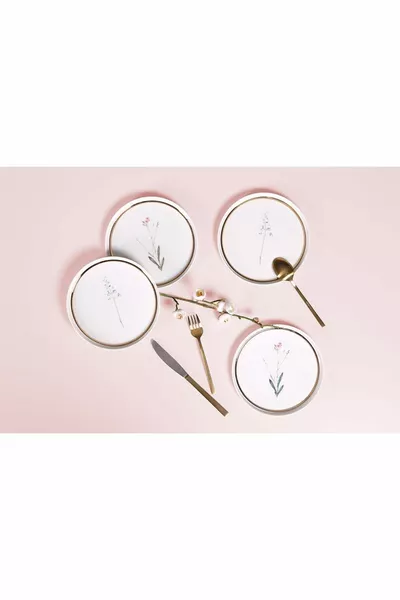 Botanical 4-Person Cake Set cm 