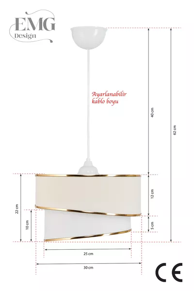 ثريا قماش جالاكسي مودرن لغرفة النوم وغرفة الأطفال