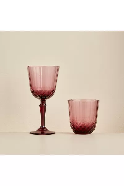 Colore Frühstücksbecher-Gläser Set -teilig in Altrosa