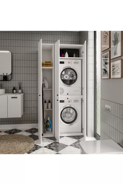 Merlin Meubelen Savana Wasmachine en Droogkast Set