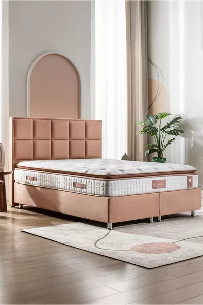 Ортопедический матрас Ultra Ortopedik Touch Brown с оригинальной пружинной системой и подкладкой (см)