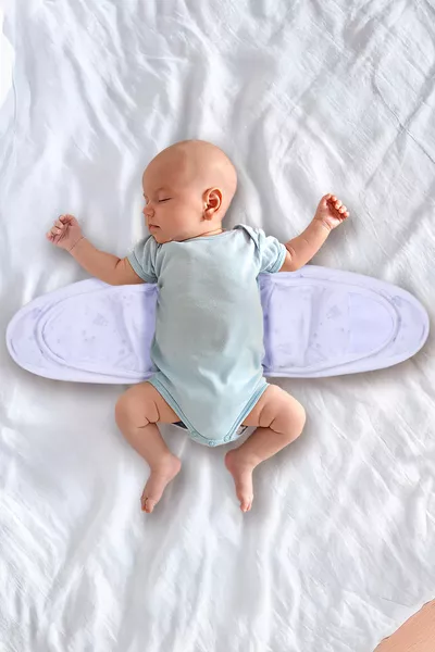 Baby Swaddle Belt 0-4 Months Patterned Colorful Cotton Half Swaddle Belt