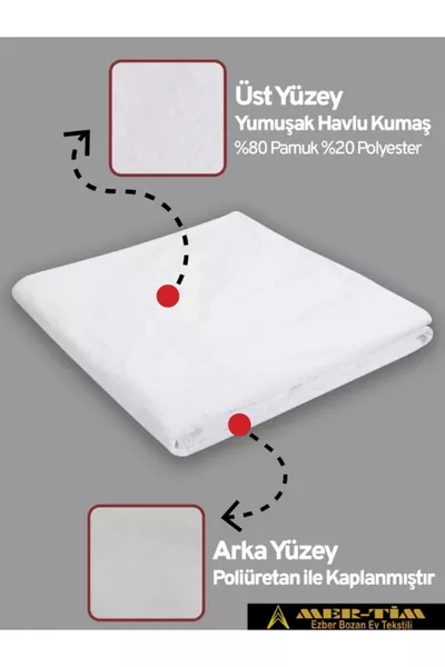 Mer-Tim Еластичен Платно Протектор за Единично и Двойно Легло, Водоотблъскващ Матрак