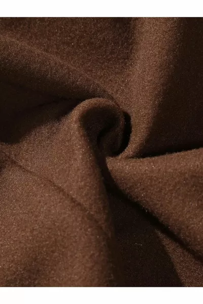 للجنسين براون أسعد مطبوع كبير الحجم مقنعين