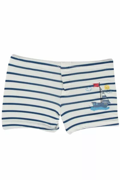 Lot de 5 boxers garçon à motif linéaire  % coton