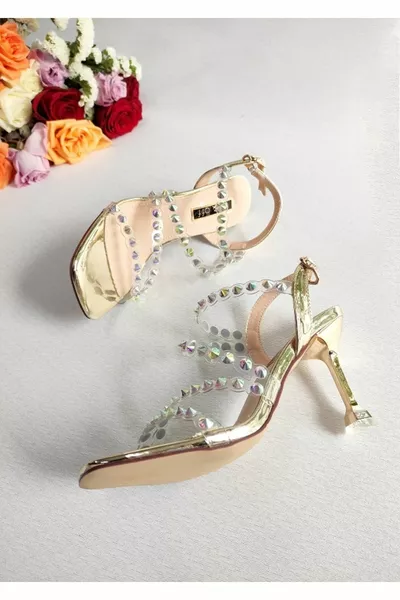 Geïmporteerde stenen sandalen voor dames