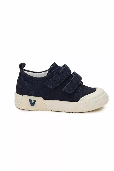 Vicco Mago Illuminated Linen Sneakers Ortopediche per Bambini BLU NAVY