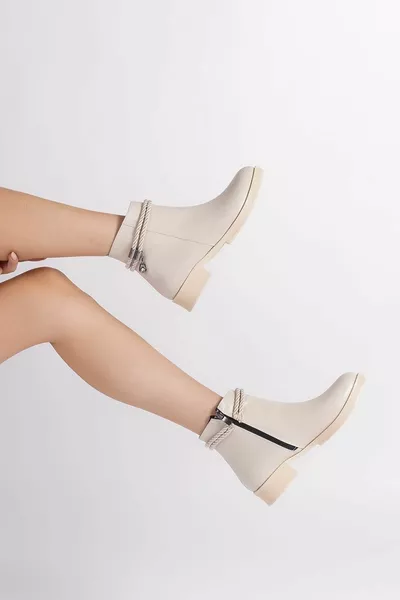 دوري بيج الجلد الأحذية ذات الكعب العالي