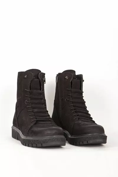 المرأة سستة الراحة المطاط الدانتيل متابعة الأحذية عارضة جلد طبيعي Hj z أسود