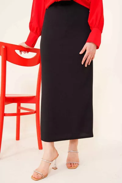 Акваланг-карандаш Черная юбка