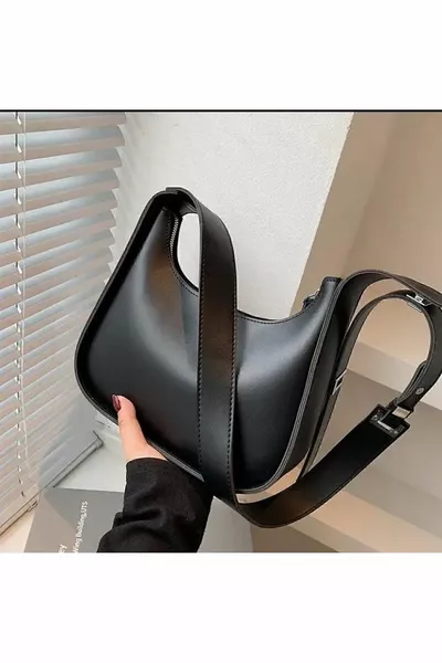 Dames Riem Arm Hand Schouder Crossbody Baguette Tas