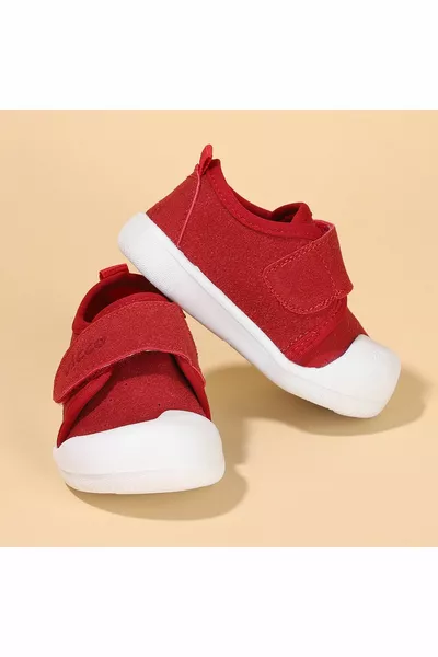 أحمر - .k. فينيكس حذاء بنات/أولاد بيبي فيرست ستيب