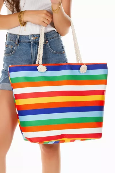 المرأة حقيبة الشاطئ منقوشة حقيبة الشاطئ عارضة حقيبة نزهة حقيبة