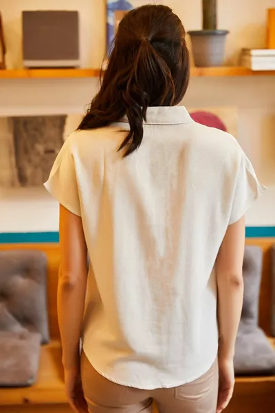 Дамска каменна риза от вискоза 