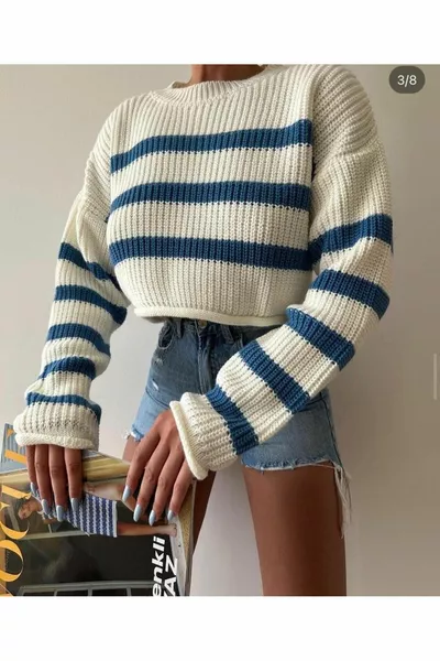 Women's Trend Cut Knitwear Crop Sweater