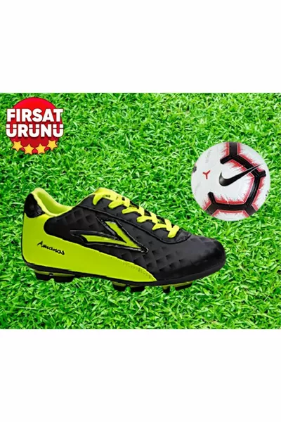 Amanos Fussballschuhe Schwarz 
