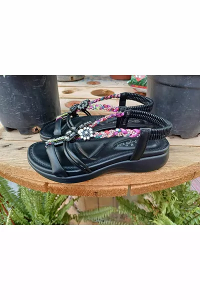 -7 Mädchen Stone Sandalen