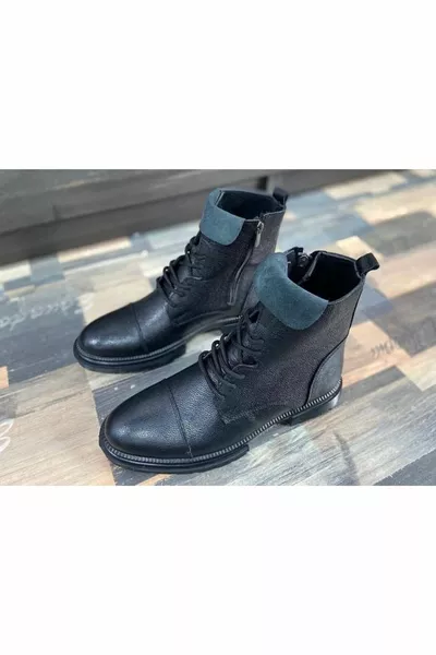 Men's leather boots