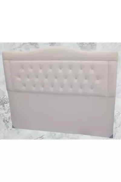 عنوان DK مزدوج الحجم نموذج قماش من الجلد الصناعي لون كريم صناعي