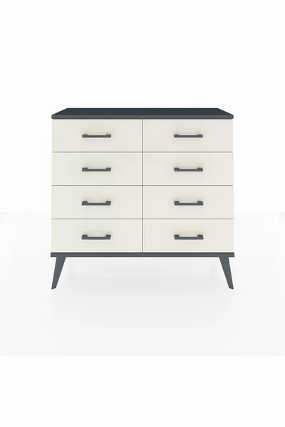 Arges Dresser 8 Drawers Pine-Anthracite/Agate