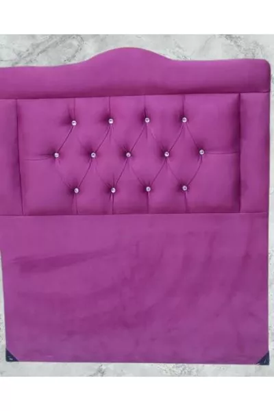 عنوان DK شخص واحد نموذج تاي ريشة فوشيا قماش مبطن بالكامل مصنوع يدويًا