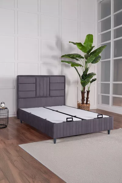 PREMIUM BAMBOO SLEEPY HEADBOARD Gray (Bed Base and Mattress Not Included)