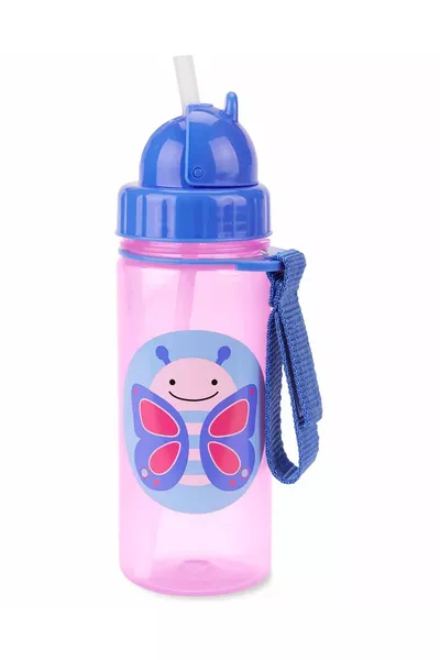 Gourde à pipette Papillon - Colorée