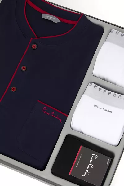 Katoenen Pyjama Set - Boxer - Tanktop - Sokken 4-delige Geverfde Bruidegom Dowry Set .U.0O.K.P.C