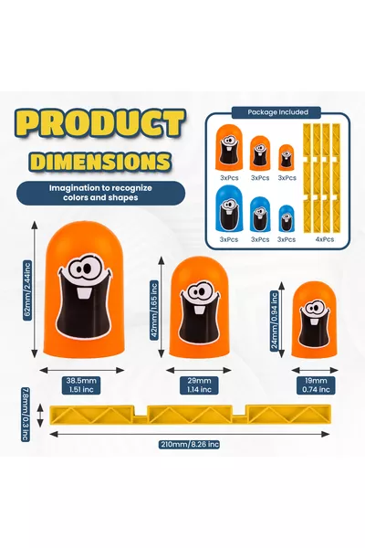 Monster XOX Стратегическа логическа игра Образователна настолна игра Gobblers