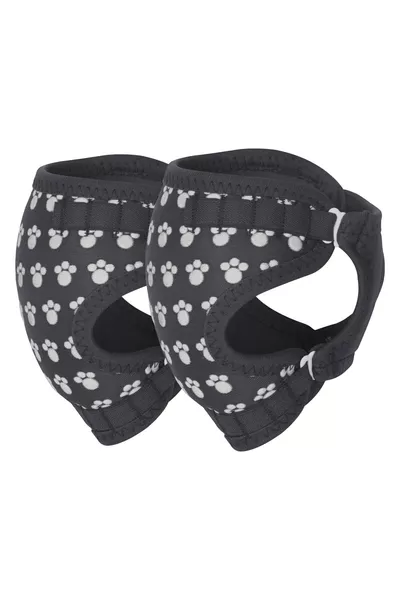 Genouillères à ramper avec soutien gris (AY)