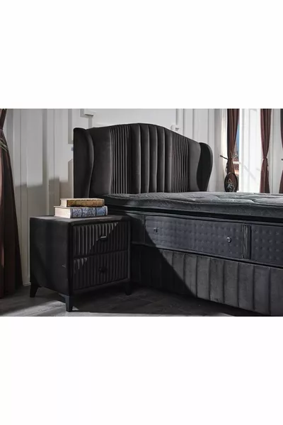 سرير فيرو ارتوبيدي بمنطقة حقيبة بنظام زنبرك