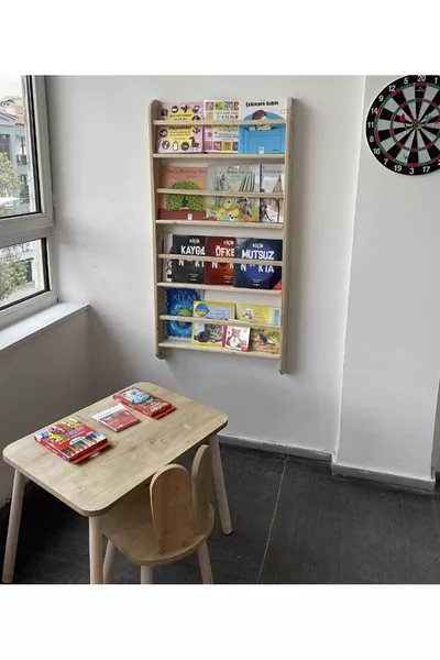 Scrivi e Cancella Attività Montessori - Tavolo e Sedia Gioco 1 Tavolo 1 Sedia Orecchie di Coniglio