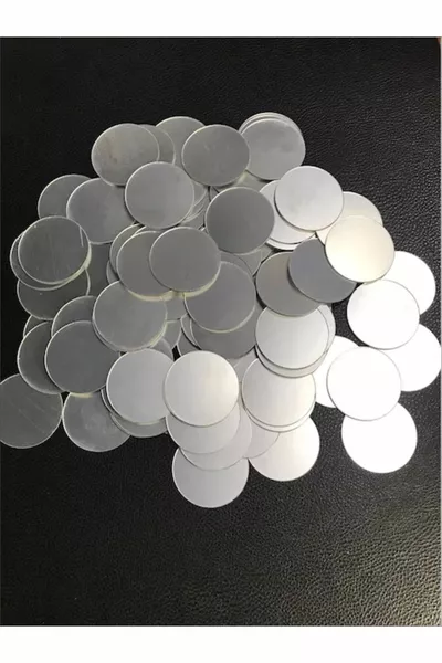 Декоративно огледало за декорация Кръгло Сребърно  бр. Плексиглас Декоративно 3*3 см