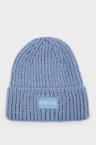 Women's Knitted Winter Beanie with Label WN