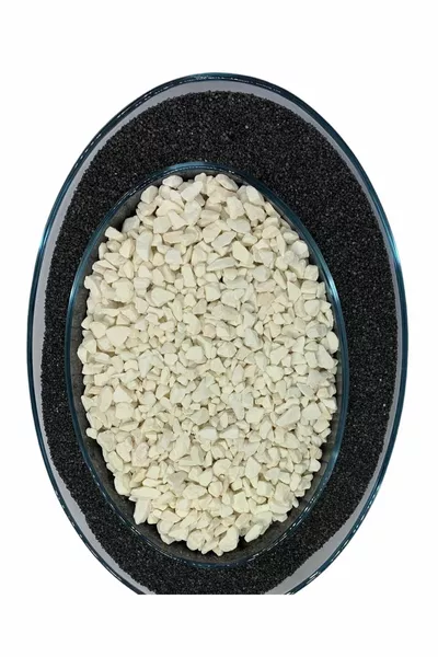 Декоративный белый камень для горшков  г, камень для ваз, гравий  г